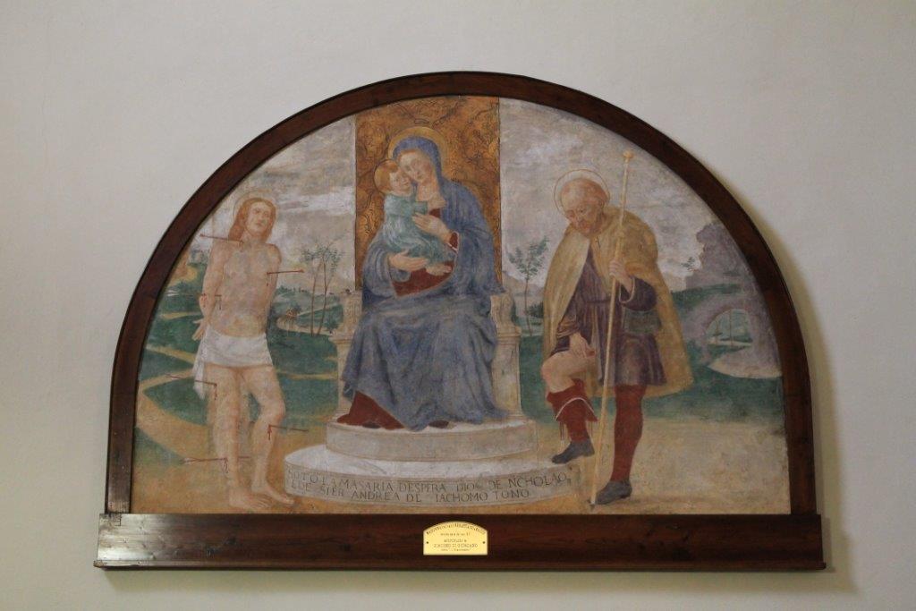 Maria con Santi Stefano e Sebastiano